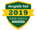 Angies List Super Serivce Award 2019